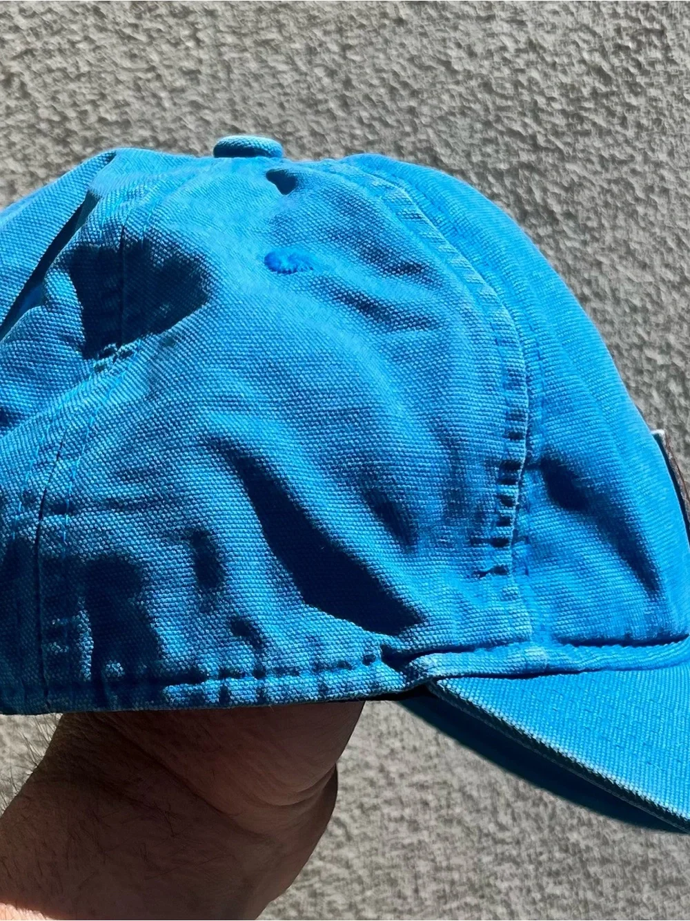 Carhartt Odessa Canvas Bright Blue Strap Adjustable Cap Hat- Kids Youth One Sz